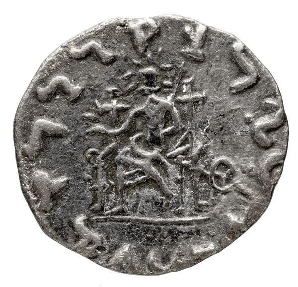 Bactrian and Indo-Greek Coinage Hermaeus 5.5, реверс, bnf-bigr