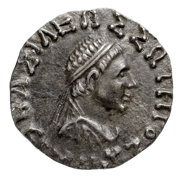 Bactrian and Indo-Greek Coinage Hermaeus 5.5, аверс, bnf-bigr