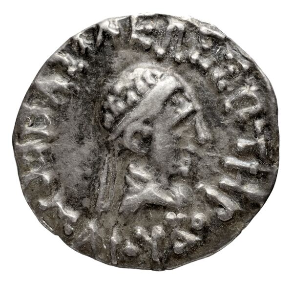 Bactrian and Indo-Greek Coinage Hermaeus 11.3, аверс, bnf-bigr