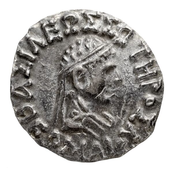 Bactrian and Indo-Greek Coinage Hermaeus 11.3, аверс, bnf-bigr