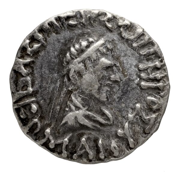 Bactrian and Indo-Greek Coinage Hermaeus 11.3, аверс, bnf-bigr