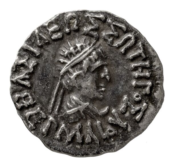 аверс Bactrian and Indo-Greek Coinage Hermaeus 11.16