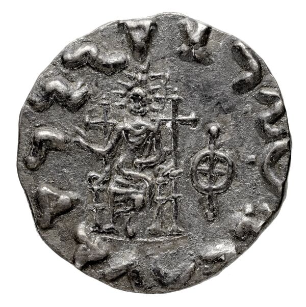 реверс Bactrian and Indo-Greek Coinage Hermaeus 5.4