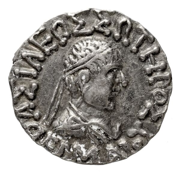 аверс Bactrian and Indo-Greek Coinage Hermaeus 11.18
