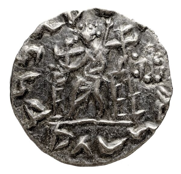 реверс Bactrian and Indo-Greek Coinage Hermaeus 11.18