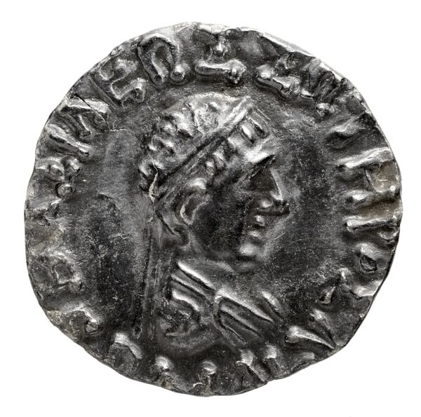 Bactrian and Indo-Greek Coinage Hermaeus 11.11, аверс, bnf-bigr
