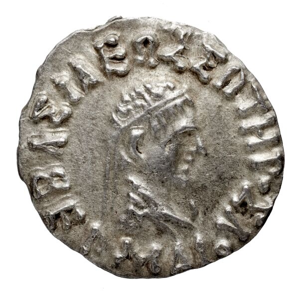 Bactrian and Indo-Greek Coinage Hermaeus 11.11, аверс, bnf-bigr