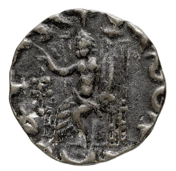 Bactrian and Indo-Greek Coinage Hermaeus 17.2, реверс, bnf-bigr