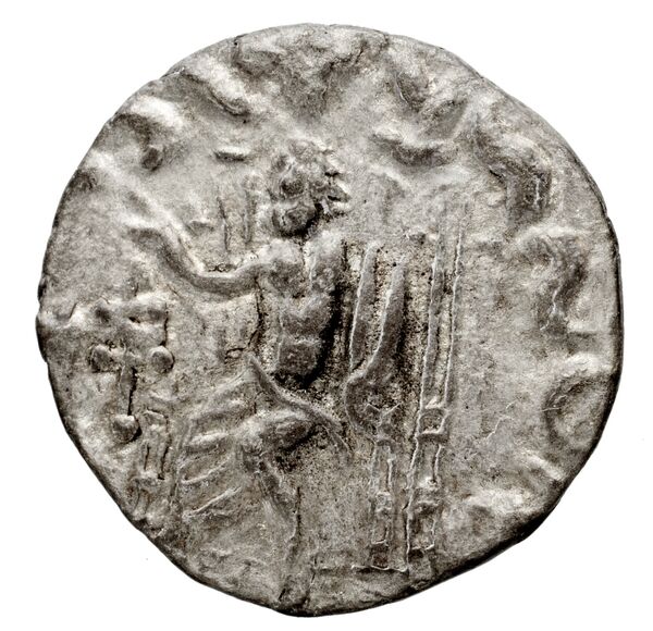 Bactrian and Indo-Greek Coinage Hermaeus 17.2, реверс, bnf-bigr
