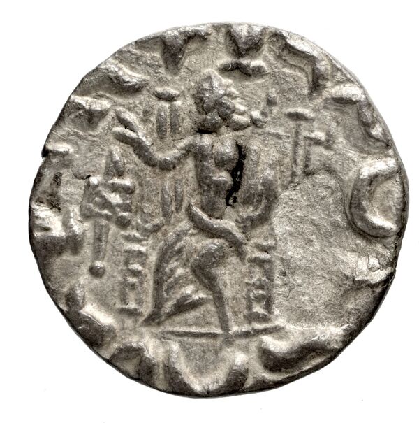 Bactrian and Indo-Greek Coinage Hermaeus 17.2, реверс, bnf-bigr