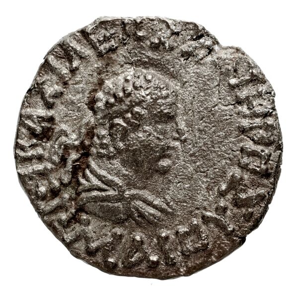 Bactrian and Indo-Greek Coinage Hermaeus 21.2.3, аверс, bnf-bigr