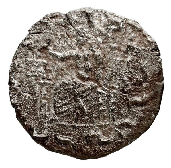 реверс Bactrian and Indo-Greek Coinage Hermaeus 21.2.3