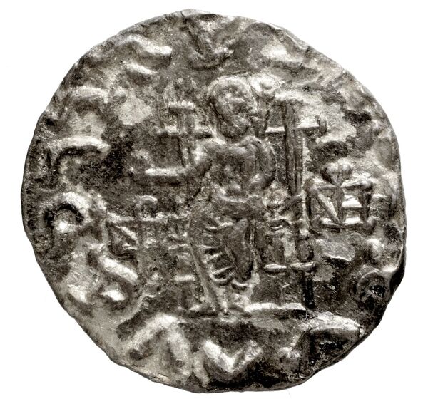 реверс Bactrian and Indo-Greek Coinage Hermaeus 15.3