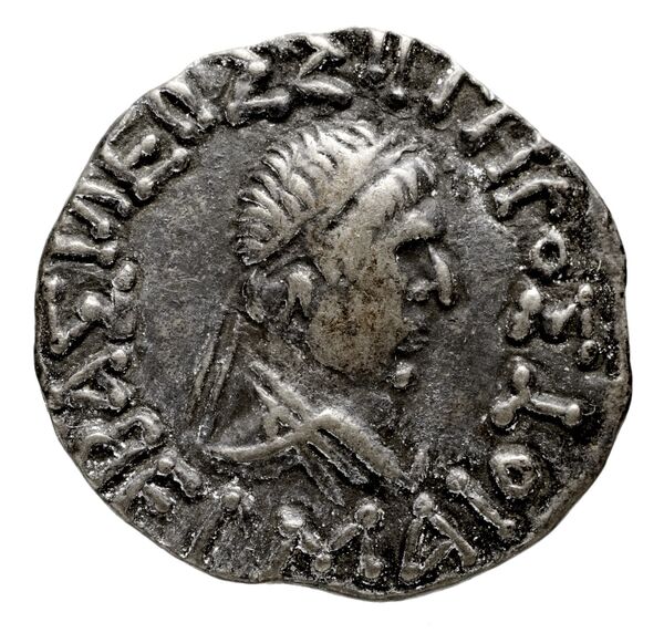 аверс Bactrian and Indo-Greek Coinage Hermaeus 11