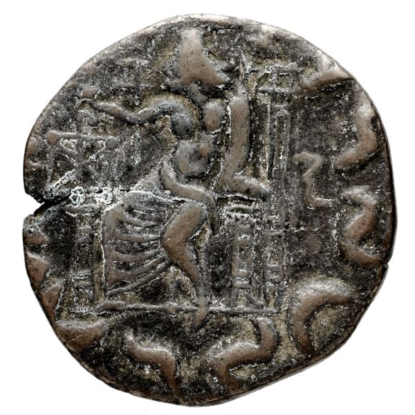 Bactrian and Indo-Greek Coinage Hermaeus 20.2.10, реверс, bnf-bigr