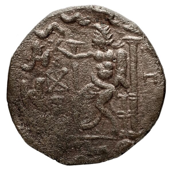 Bactrian and Indo-Greek Coinage Hermaeus 20.2.16, реверс, bnf-bigr