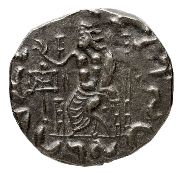 Bactrian and Indo-Greek Coinage Hermaeus 18.1.2, реверс, bnf-bigr