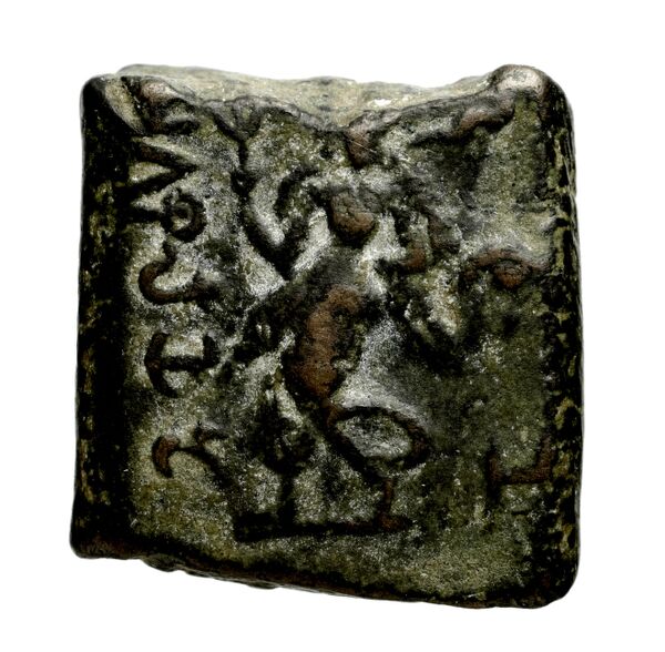 Bactrian and Indo-Greek Coinage Agathocles 20, аверс, bnf-bigr