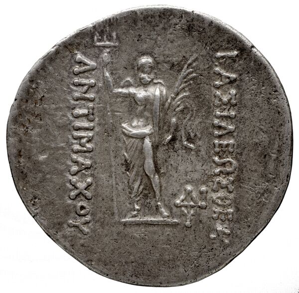 реверс Bactrian and Indo-Greek Coinage Antimachus I 3.2