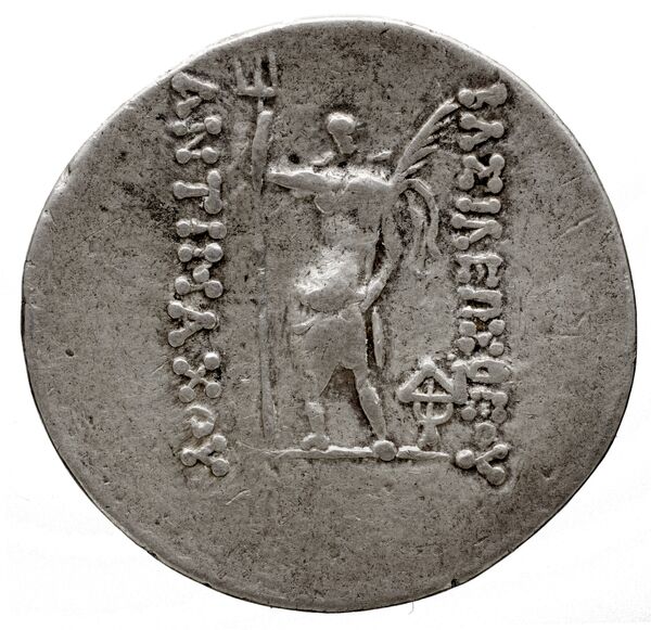 Bactrian and Indo-Greek Coinage Antimachus I 3.2, реверс, bnf-bigr