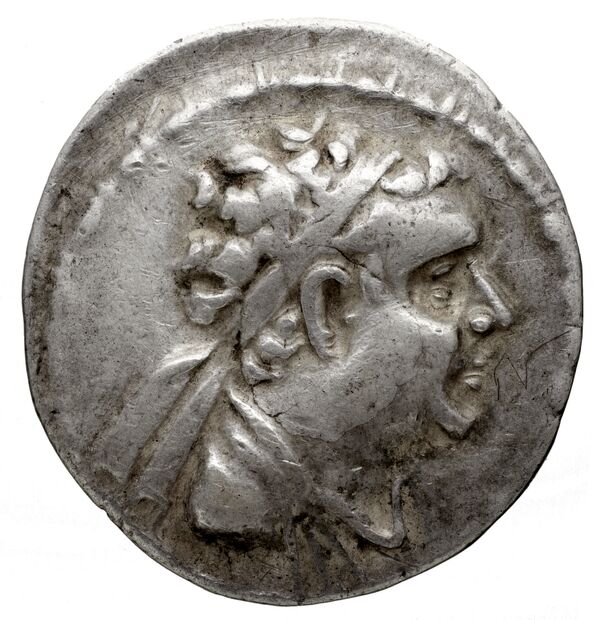 Bactrian and Indo-Greek Coinage Eucratides II 3.2, аверс, bnf-bigr