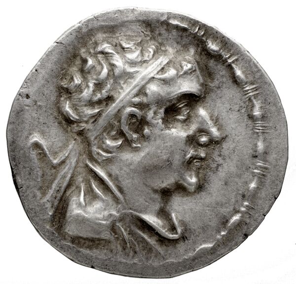 Bactrian and Indo-Greek Coinage Eucratides II 3.2, аверс, bnf-bigr