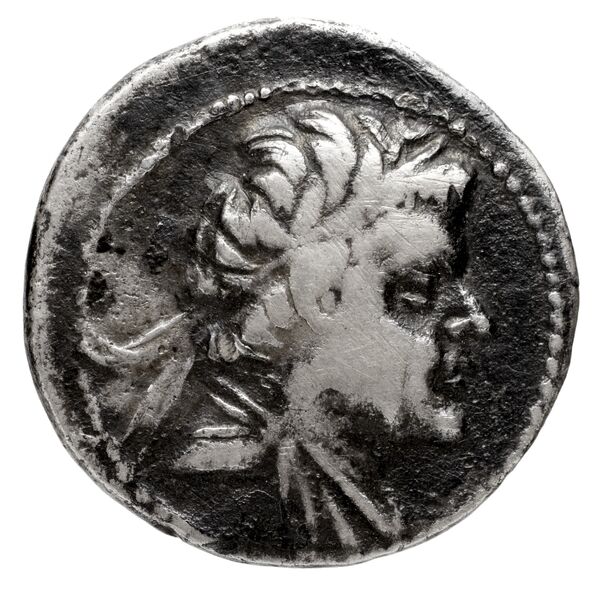 Bactrian and Indo-Greek Coinage Eucratides I 2.5, аверс, bnf-bigr
