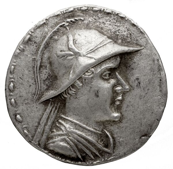 аверс Bactrian and Indo-Greek Coinage Eucratides I 6.4