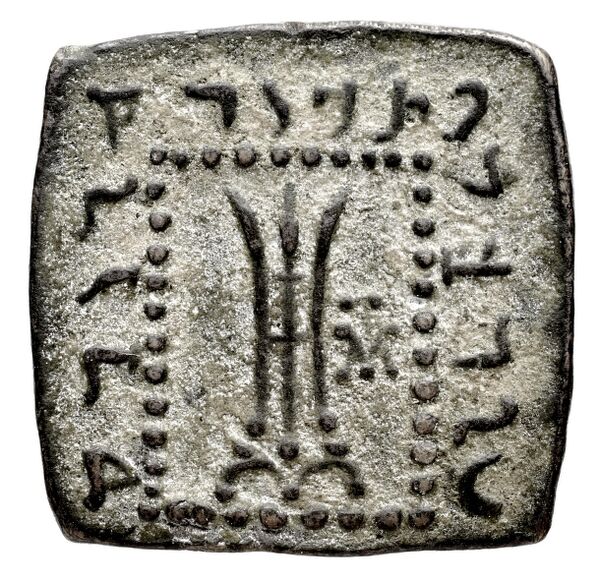 Bactrian and Indo-Greek Coinage Apollodotus I 6.7, реверс, bnf-bigr