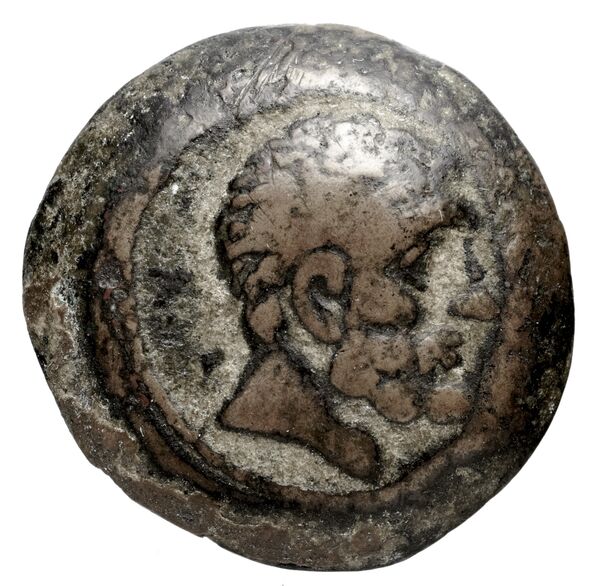 Bactrian and Indo-Greek Coinage Euthydemus I 8, аверс, bnf-bigr