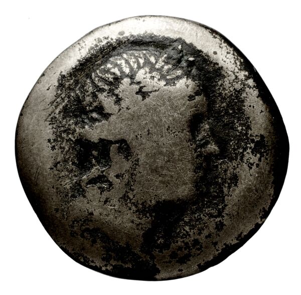 Bactrian and Indo-Greek Coinage Euthydemus II 6.1, аверс, bnf-bigr