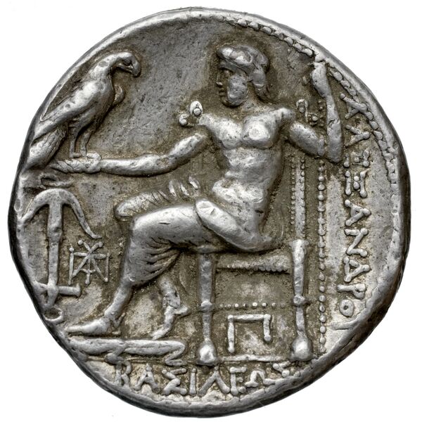 Seleucid Coins (part 1) 94.3d, реверс, bnf-hrc