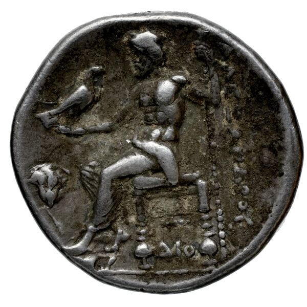 Coins of the Ptolemaic Empire Vol. I, Part 1, no. 19, реверс, bnf-hrc