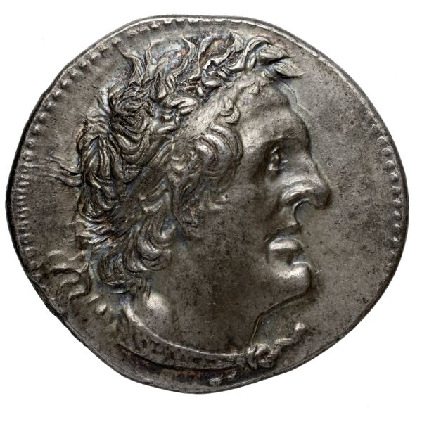 Coins of the Ptolemaic Empire Vol. I, Part 1, no. 154, obverse, bnf-hrc