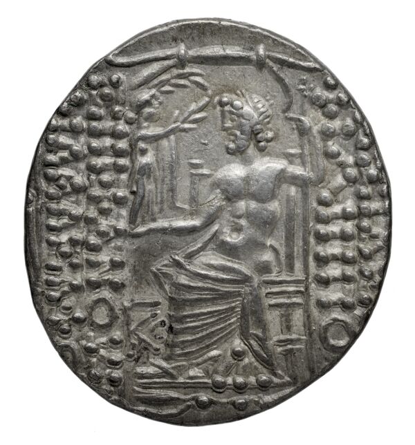 Seleucid Coins (part 2) 2489.3, реверс, bnf-hrc