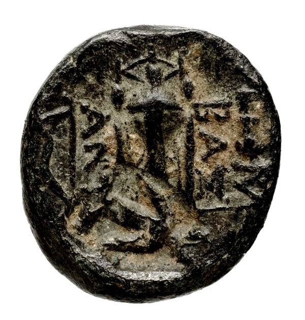 Seleucid Coins (part 1) 348, реверс, bnf-hrc