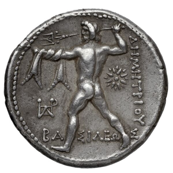 Newell Demetrius Poliorcetes, no. 51, реверс, bnf-hrc
