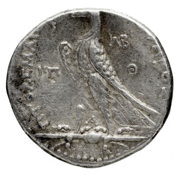 Coins of the Ptolemaic Empire Vol. I, Part 1, no. 666, реверс, bnf-hrc