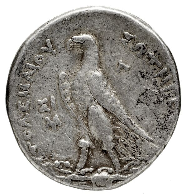 Coins of the Ptolemaic Empire Vol. I, Part 1, no. 520, реверс, bnf-hrc