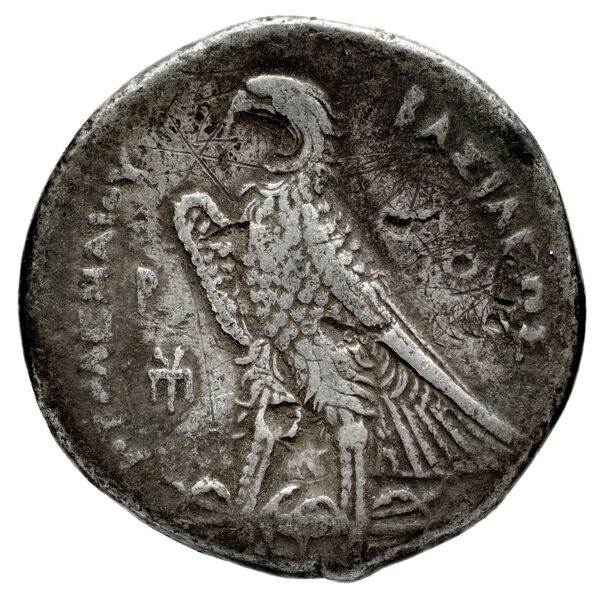 Coins of the Ptolemaic Empire Vol. I, Part 1, no. 147, реверс, bnf-hrc