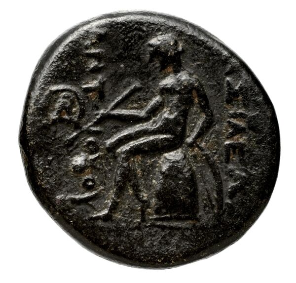 Seleucid Coins (part 1) 351.1, реверс, bnf-hrc