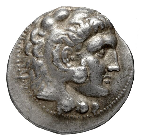 Seleucid Coins (part 1) 117.1, obverse, bnf-hrc