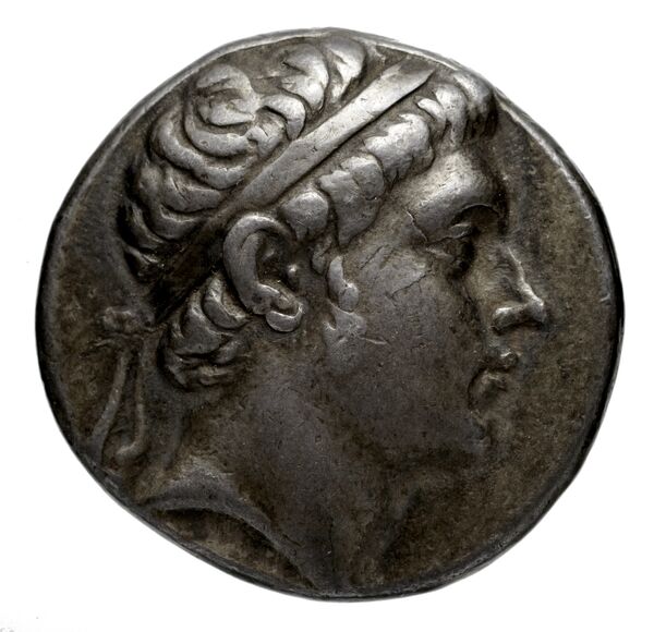 Seleucid Coins (part 1) 1128.3, obverse, bnf-hrc