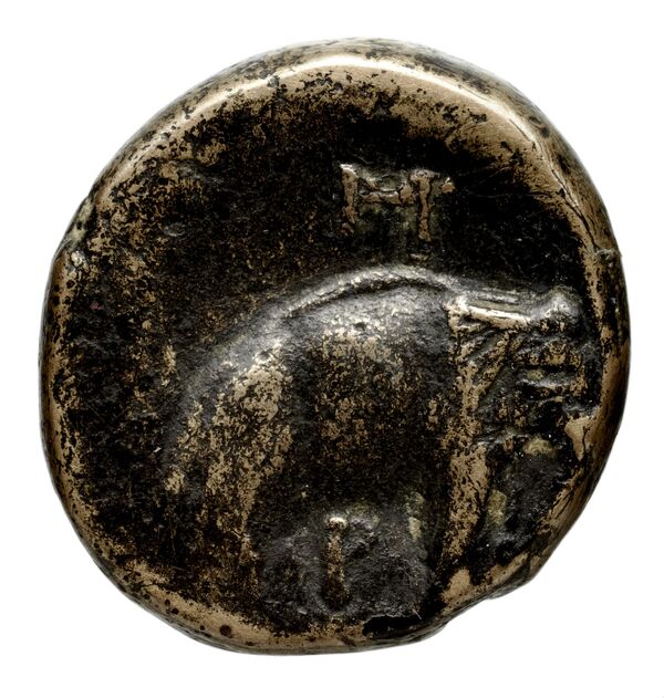 Seleucid Coins (part 1) 128b, реверс, bnf-hrc