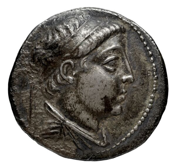 Seleucid Coins (part 2) 1959.1a, аверс, bnf-hrc