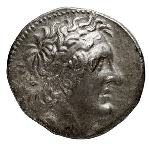 Coins of the Ptolemaic Empire Vol. I, Part 1, no. 154, obverse, bnf-hrc