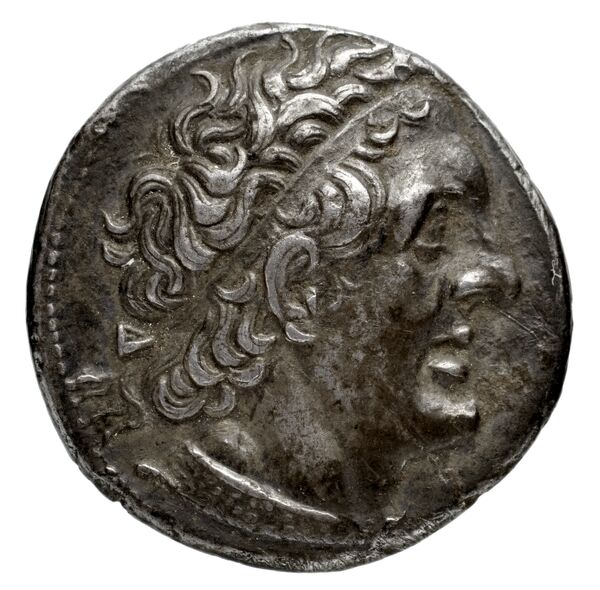 Coins of the Ptolemaic Empire Vol. I, Part 1, no. 235, obverse, bnf-hrc