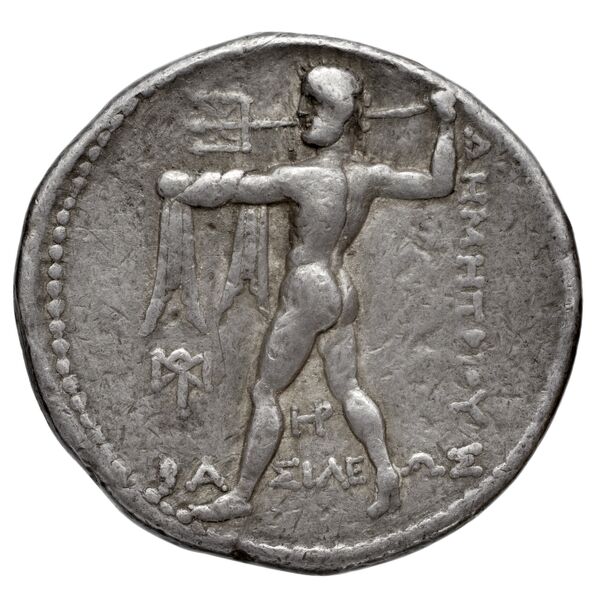 Newell Demetrius Poliorcetes, no. 23, реверс, bnf-hrc
