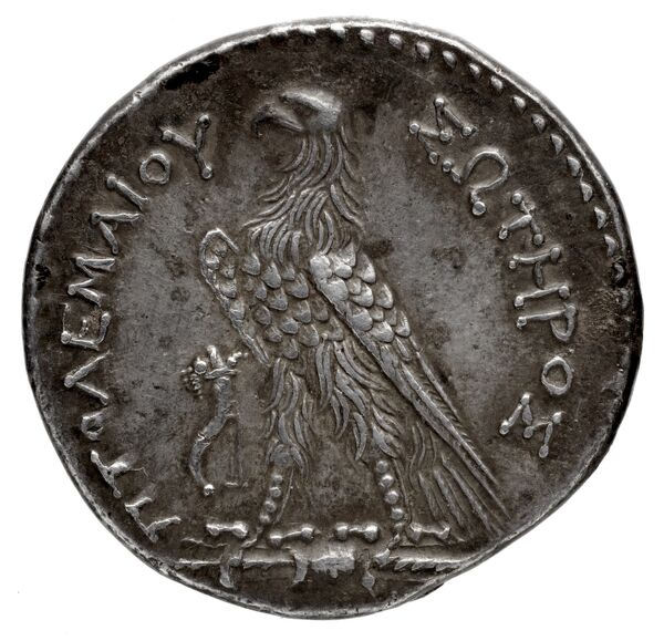 Coins of the Ptolemaic Empire Vol. I, Part 1, no. 732, реверс, bnf-hrc