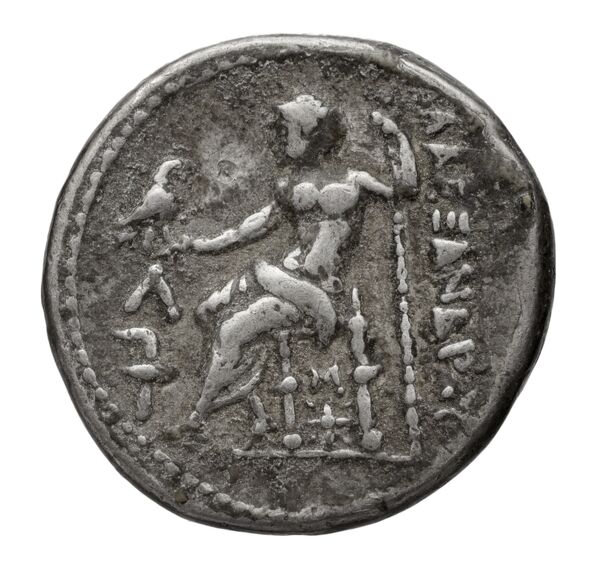 Coins of the Ptolemaic Empire Vol. I, Part II, no. B340, reverse, bnf-hrc